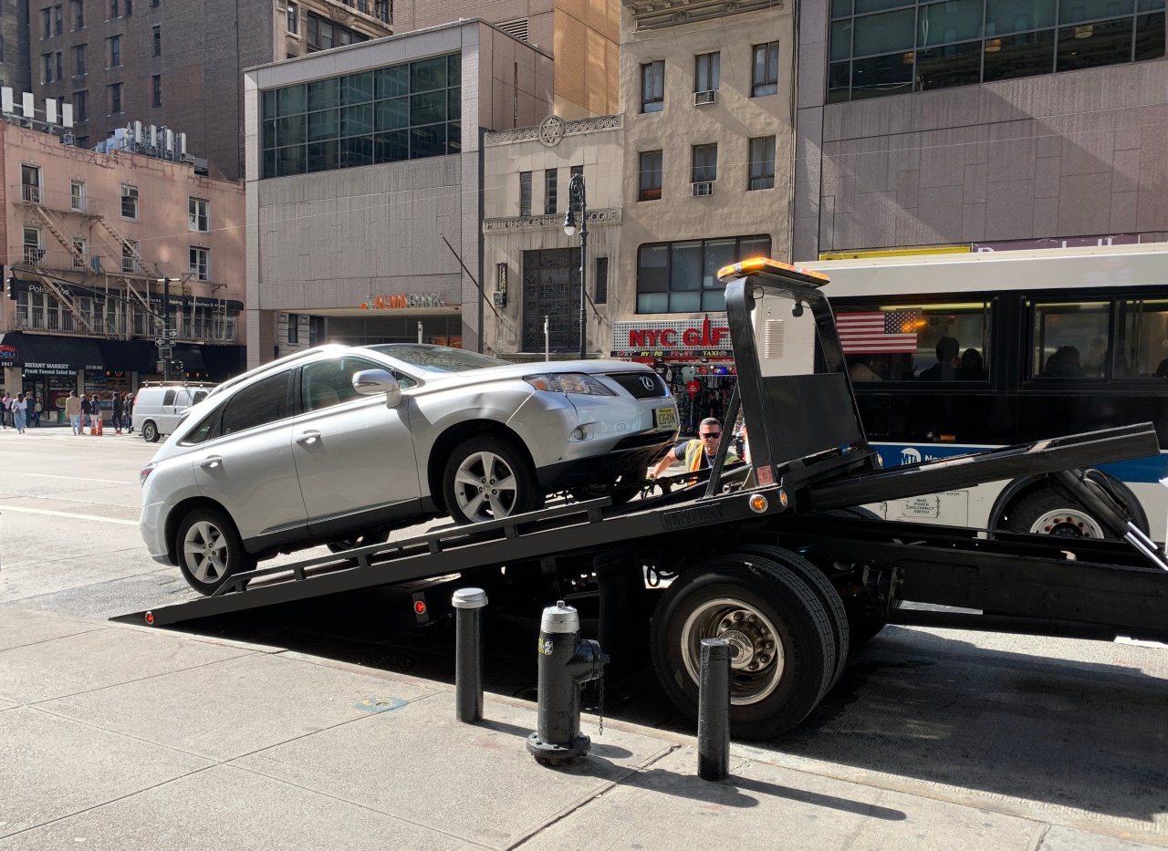 Moore scrapping car